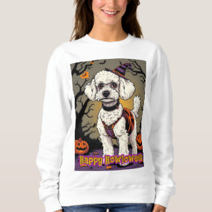 Sweatshirt Toy Poodle Joyeux Howloween