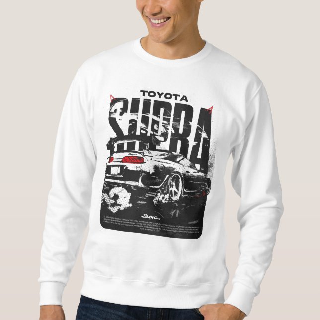 Sweatshirt Toyota Supra Mk4 (Devant)