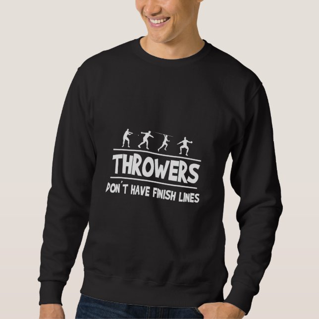 Sweatshirt Track and Field Throwing shot put outfit  ended Li (Devant)