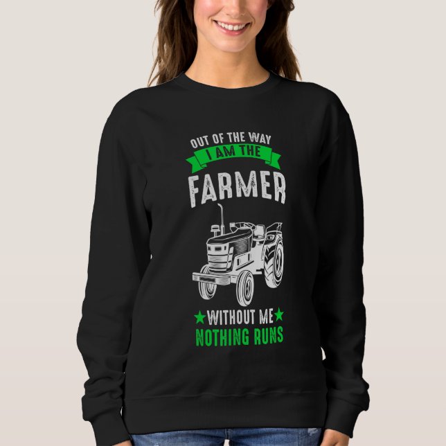 Sweatshirt Tracteur agricole (Devant)