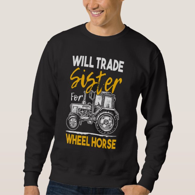 Sweatshirt Tracteur agricole (Devant)
