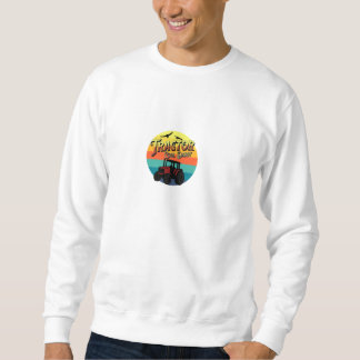 Sweatshirt Tracteur Daddy Funny Farmer