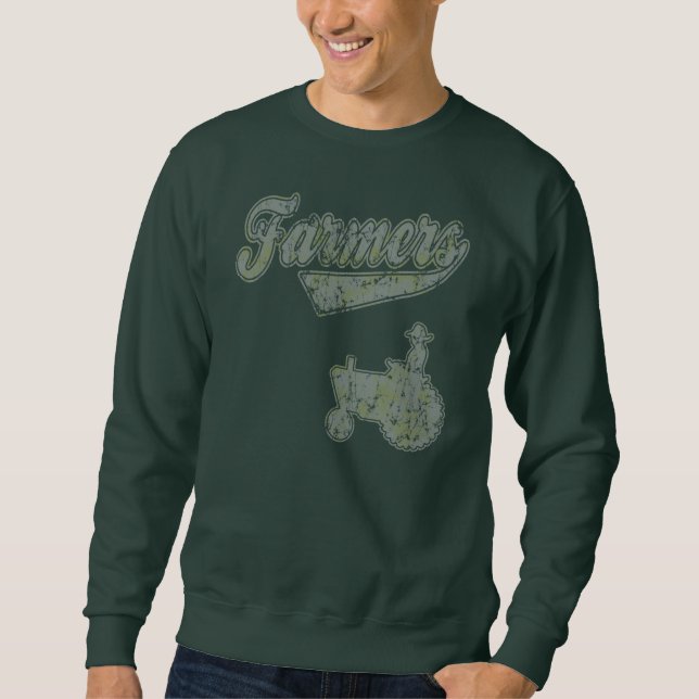 Sweatshirt Tracteur d'agriculteurs (Devant)
