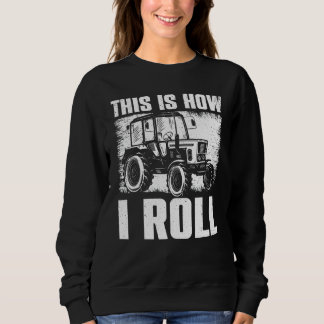 Sweatshirt Tracteur d'agriculture cool Art pour hommes Tracte