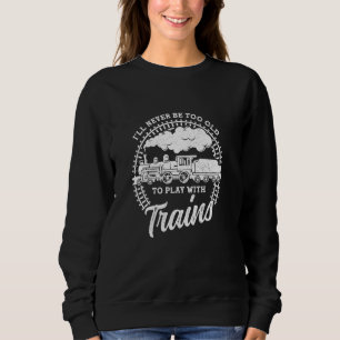 Sweatshirt Train à vapeur - modèle de train