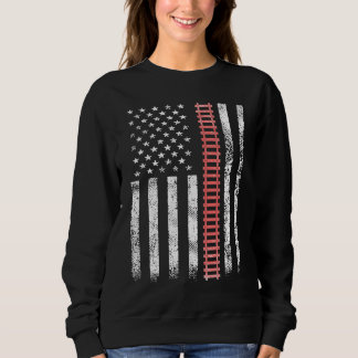 Sweatshirt Train Railway Fan Railfan Model Railroad USA Ameri