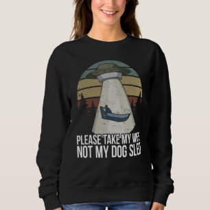 Sweatshirt Traîneau à chiens Alaska Mushing Musherman