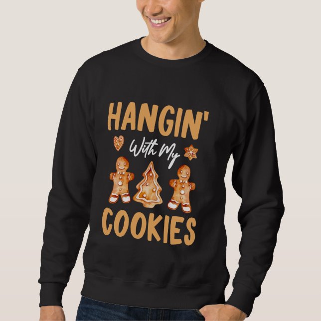 Sweatshirt Traîner avec mon boulanger de biscuits pâtissier c (Devant)