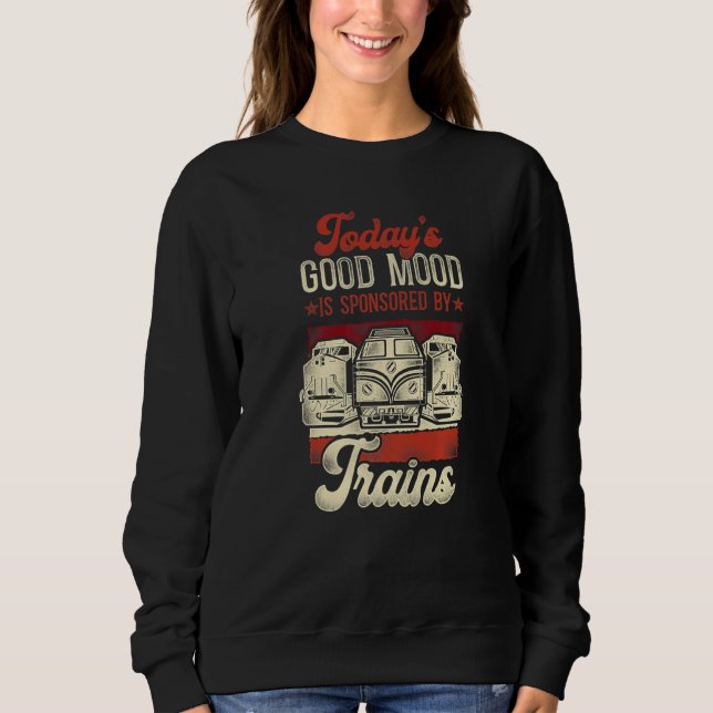 Sweatshirt Trainspotting Locomoti (Devant)