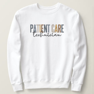 Sweatshirt Traitement des patients Technicien Dons PCT