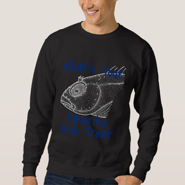 Sweatshirt Traitement du poisson (Devant)