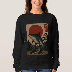 Sweatshirt Tralalero Tralala Funny Shark meme Italien Japans