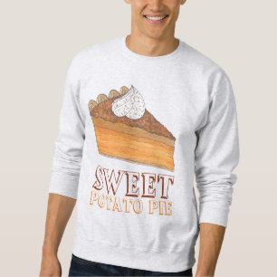 Sweatshirt Tranches de tarte à la pomme de terre sucrée laide