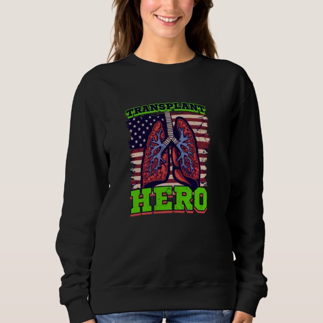 Sweatshirt Transplanter Héros Design Transplant (Devant)