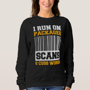 Sweatshirt Transporteur De Courrier Pour Un Employé De Poste