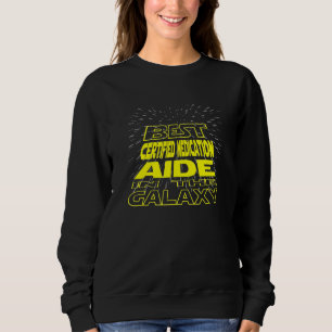 Sweatshirt Travail Cool Galaxy de l'aide médicale certifiée