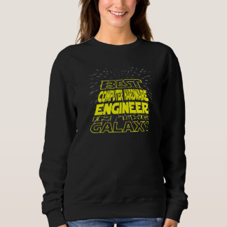 Sweatshirt Travail Cool Galaxy de l'ingénieur informatique