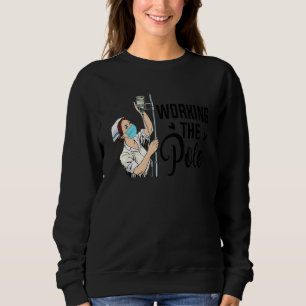 Sweatshirt Travailler Pole Er Nurse Life Urgence Salle Nur