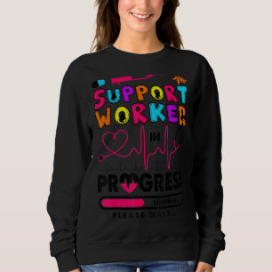 Sweatshirt Travailleur De Soutien En Cours Infirmière S