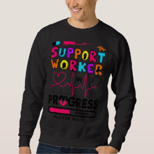 Sweatshirt Travailleur De Soutien En Cours Infirmière S