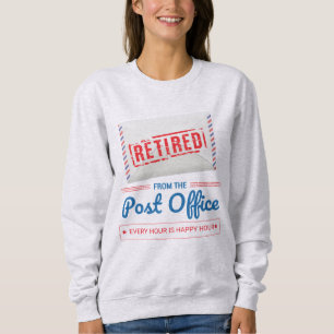 Sweatshirt Travailleur postal à la retraite Facteur
