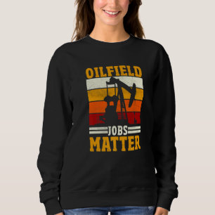 Sweatshirt Travailleurs de gisements pétrolifères Mécanicien