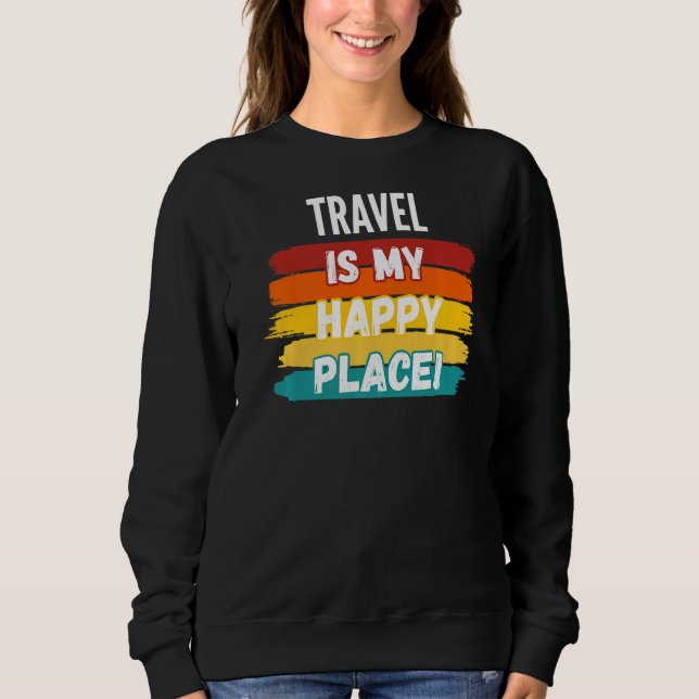 Sweatshirt Travel Lover Travel (Devant)