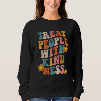 Sweatshirt Treat People With Kindness TPWK Trendy Preppyle Gr