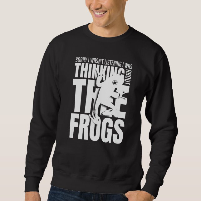 Sweatshirt Tree Frog Pet Habitat Terrarium Care Eggs Tank Foo (Devant)
