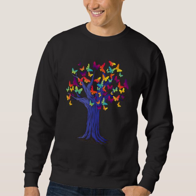 Sweatshirt Tree Of Life Crown Forest Love Trees (Devant)