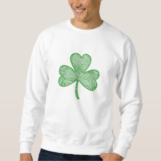 Sweatshirt trèfleTRANSnoir