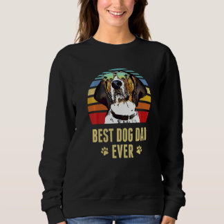 Sweatshirt Trek Walker Coonhound Meilleur Chien Papa Jamais R