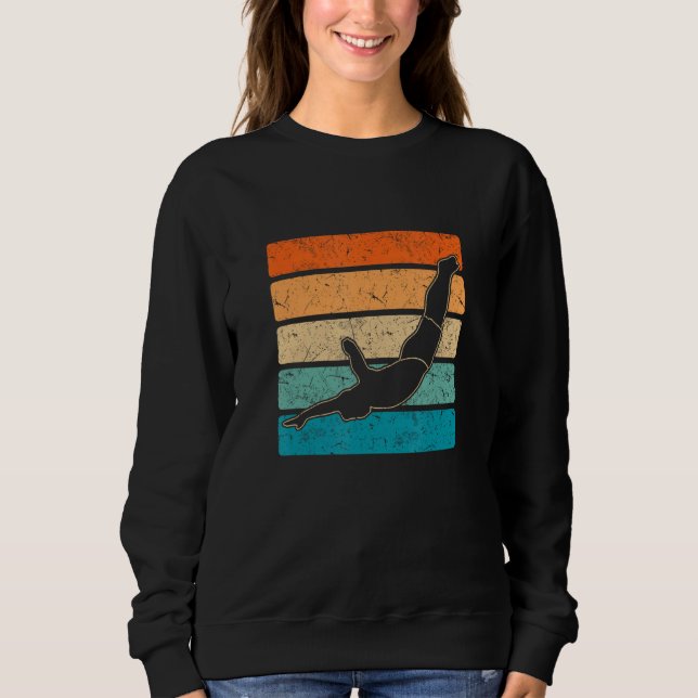 Sweatshirt Tremplin de saut à clipser Clim (Devant)