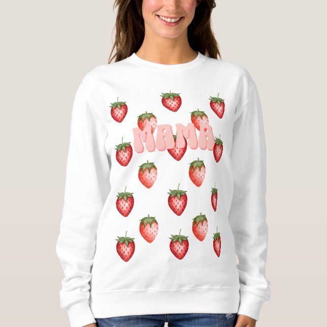 Sweatshirt Très Berry Crew (Devant)