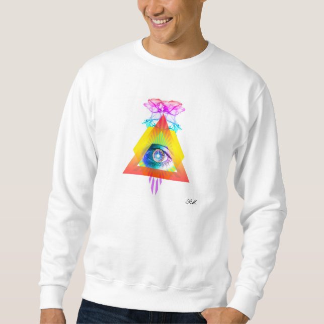 Sweatshirt Triangle de Trippin (Devant)