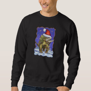 Sweatshirt Tricératops Noël