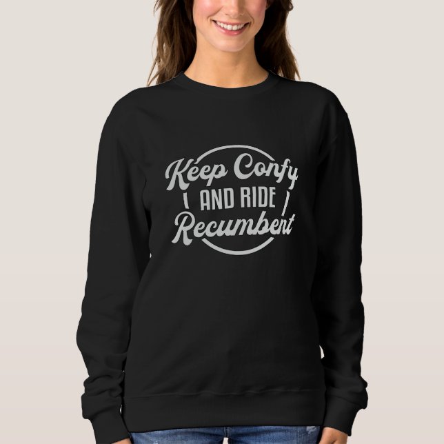 Sweatshirt Tricycle Triker Conserve Et Marche Cool Recumbent (Devant)