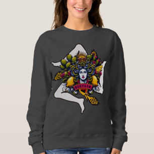 Sweatshirt Trinacria sicilienne