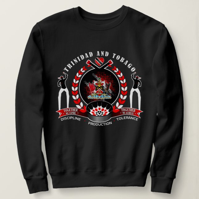 Sweatshirt Trinité-et-Tobago - Fierté nationale (Design devant)