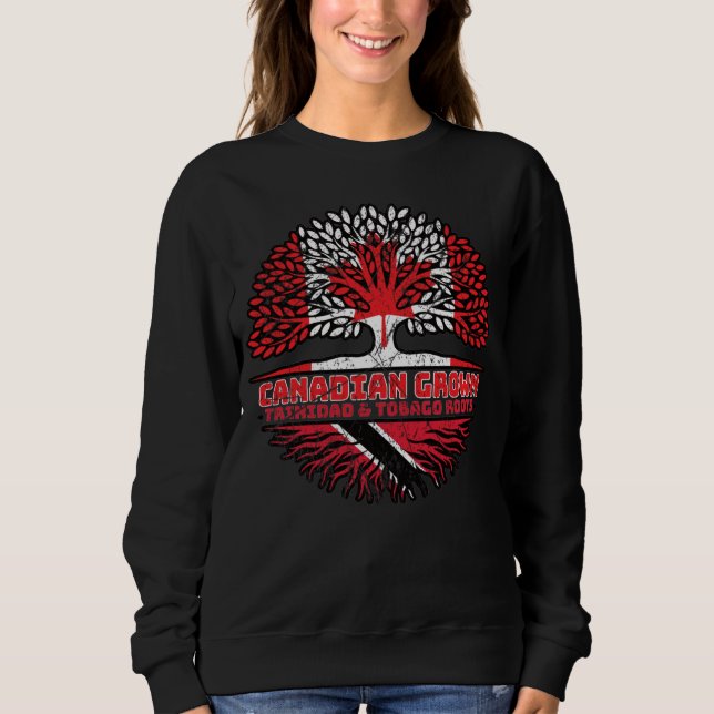Sweatshirt Trinité-et-Tobago Trinidadien Canada (Devant)