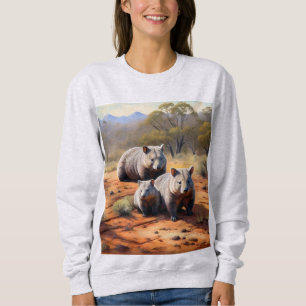 Sweatshirt Trio Extérieur : Wombat Wanderers,