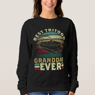 Sweatshirt Tritoon Best Tritoon Grandad Ever For Boat Captain
