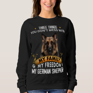 Sweatshirt Trois choses que vous ne manquez pas avec berger a