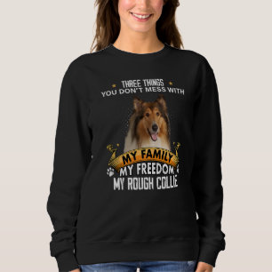 Sweatshirt Trois choses que vous ne manquez pas avec Collie C
