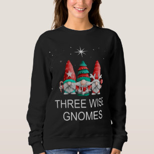 Sweatshirt Trois hommes sages Gnomes de Noël