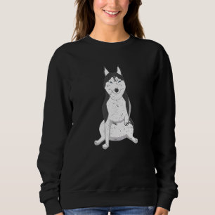 Sweatshirt Trois jambes Tripod Husky Cool besoins spéciaux Ch