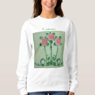 Sweatshirt Trois roses roses Thunder_Cove