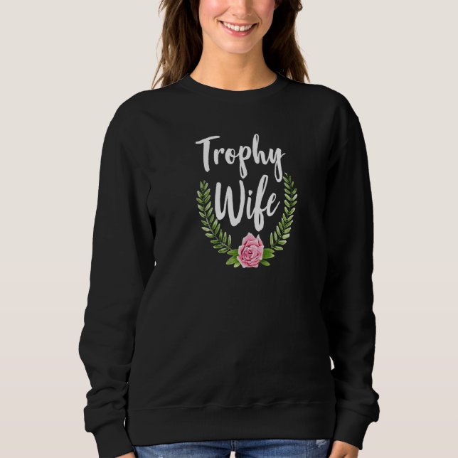 Sweatshirt Trophée Femme Floral (Devant)