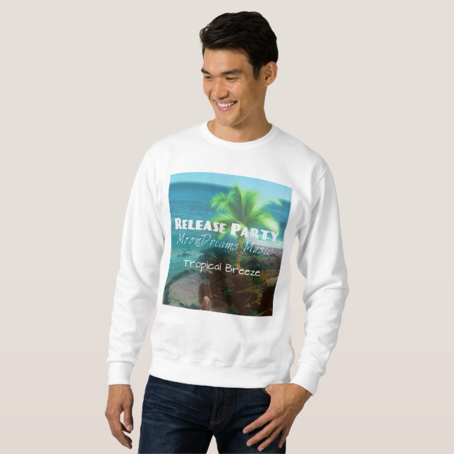 Sweatshirt Tropical Breeze (Devant entier)