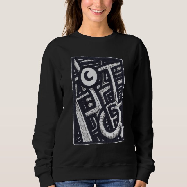 Sweatshirt Trou en un ? (Devant)